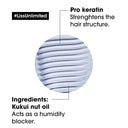 L'Oreal Professionnel Liss Unlimited Shampoo with Pro-Keratin and Kukui Nut Oil, Serie Expert (300ml)