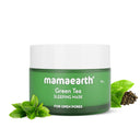 Buy Mamaearth Green Tea Sleeping Mask With Green Tea & Collagen For Open Pores - Masks (50gm) Online in India