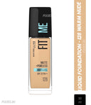 Maybelline New York Fit Me Matte+Poreless 16H Oil Control Foundation With SPF 22 PA++ (30ml)