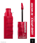 Maybelline New York Super Stay Vinyl Ink Liquid Lipstick, Instant Shine Lasts Up To 16Hrs (4.2ml)