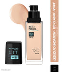 Maybelline New York Fit Me Matte+Poreless 16H Oil Control Foundation With SPF 22 PA++ (30ml)