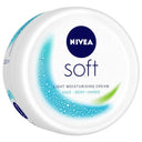 Nivea Soft Light Moisturizer for Face, Hand & Body, Non-Sticky Cream with Vitamin E & Jojoba Oil