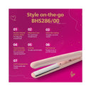 Buy Philips Products at the lowest price from Pixies.in. Check out Philips BHS286/00 New Keratin Infused Ceramic Plates Travel Friendly Straightener (1Pc) reviews. COD