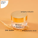 Shop Pilgrim 24k Gold Gel Moisturizer With Hyaluronic Acid & Alpha Arbutin (50gm) Online in India Chennai Tamil Nadu / Review