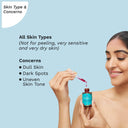 Shop Pilgrim 25% AHA 2% BHA 5% PHA Face Peeling Solution for Acne Scars (30ml) Online in India Chennai Tamil Nadu / Review