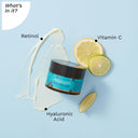 Buy Pilgrim Retinol Night Cream with Vitamin C & Hyaluronic Acid (50g) Online in India