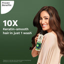 Pilgrim Patua & 10X Keratin Smoothening Shampoo For Dry & Frizzy Hair (200ml)