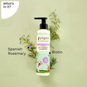 Shop Pilgrim Spanish Rosemary & Biotin Anti-Hairfall Shampoo (200ml) Online in India Chennai Tamil Nadu / Review