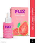 PLIX 10% Vitamin C Guava Face Serum for Skin Brightening & Even tone with Hyaluronic acid & Pentavitin (20ml)
