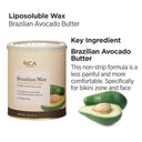 Rica Brazilian Wax with Avocado Butter for Bikini and Face