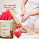 RICA Strawberry Liposoluble Wax for Dry Skin