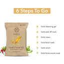 Check out Sara Gold Facial Kit (6 Step Facial Kit) - Single Use reviews. COD