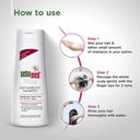 Sebamed Anti- Hairloss Shampoo, PH 5.5, Reduces Hairloss, Caffeine & Gingko Biloba, All Hair Types (200ml)