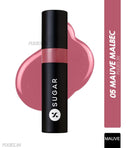 SUGAR Partner In Shine Transferproof Glossy Lipstick Lip Gloss| Lasts upto 24hrs (3ml)