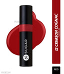 SUGAR Partner In Shine Transferproof Glossy Lipstick Lip Gloss| Lasts upto 24hrs (3ml)