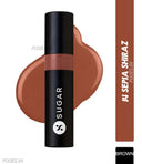 SUGAR Partner In Shine Transferproof Glossy Lipstick Lip Gloss| Lasts upto 24hrs (3ml)