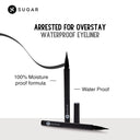Buy SUGAR Arrested For Overstay Waterproof Eyeliner - 01 I'll Be Black (Black) (0.55ml) Online in India