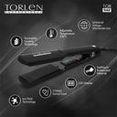 Torlen Professional Flat Hair Straightener with Ceramic Technology - Black (TOR 042)