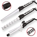 Torlen Professional Interchangeable Hair Curling Iron - Set of 3 (TOR CC-01)