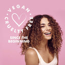 The magical de-frizzing Curl Jelly formula in a shampoo. This gentle sulphate free shampoo will cleanse all types of curls without stripping