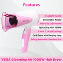 Shop VEGA Blooming 1000 Air VHDH-05 Hair Dryer (Color May Vary) Online in India Chennai Tamil Nadu / Review