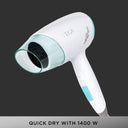 Shop VEGA Insta-Look 1400Watts Hair Dryer VHDH-23 (White+Blue) Online in India Chennai Tamil Nadu / Review