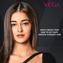 Shop VEGA X-Look Hair Straightening Brush With Ionic & Anti-Sclad Technology & Adjustable Temperature (VHSB-02)