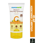 GTIN,EAN Code:8904417305258, Shop Mamaearth Vitamin C Daily Glow Sunscreen with Vitamin C & Turmeric for Sun Protection & Glow (50gm) Online in India Chennai Tamil Nadu / Review