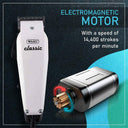 Wahl Classic Clipper For Men - White (08747-024)