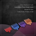 WAHL Colored Guide Comb Set For Clipper (1Pcs)