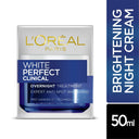 Buy L'Oreal Paris White Perfect Clinical Overnight Treatment Cream (50ml) Online in India