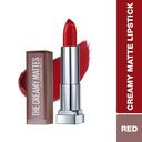 Maybelline New York Color Sensational Creamy Matte Lipstick, Lasts Up To 12H (3.9gm)