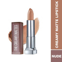 Maybelline New York Color Sensational Creamy Matte Lipstick, Lasts Up To 12H (3.9gm)