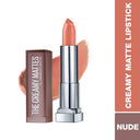 Maybelline New York Color Sensational Creamy Matte Lipstick, Lasts Up To 12H (3.9gm)