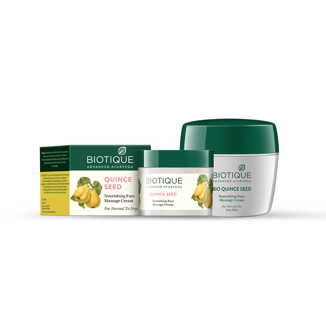 Biotique Bio Quince Seed Nourishing Face Massage Cream 50g