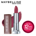 Maybelline New York Color Sensational Creamy Matte Lipstick, Lasts Up To 12H (3.9gm)