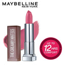 Maybelline New York Color Sensational Creamy Matte Lipstick, Lasts Up To 12H (3.9gm)