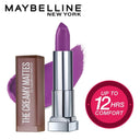 Maybelline New York Color Sensational Creamy Matte Lipstick, Lasts Up To 12H (3.9gm)