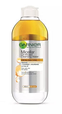 Garnier Skin Naturals Micellar Oil-Infused Cleansing Water + Free Cotton Pad (Yellow)