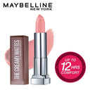 Maybelline New York Color Sensational Creamy Matte Lipstick, Lasts Up To 12H (3.9gm)