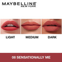 Maybelline New York Sensational Liquid Matte Lipstick, Weightless Comfort
