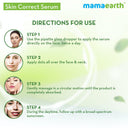 Shop Skin Mamaearth Skin Correct Face Serum with Niacinamide and Ginger Extract (30ml) online at Pixies.in | Free Home delivery & Check out the review Online.