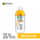 Garnier Skin Naturals Micellar Oil-Infused Cleansing Water + Free Cotton Pad (Yellow)