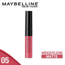 Maybelline New York Sensational Liquid Matte Lipstick, Weightless Comfort