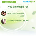 Shop Mamaearth Castor Oil 100% Pure Cold Pressed Oil For Skin- Hair & Nails
(150ml) Castor Oil for Healthier Skin