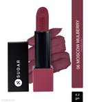 SUGAR Glide Peptide Serum Lipstick with Vitamin E | 1 Swipe Full Coverage (4.2gm)