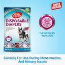 Disposable Diapers Medium: 38-58cm, 12pcs.