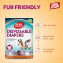 Disposable Diapers L-XL: 46-69cm, 12pcs.