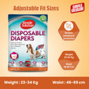 Disposable Diapers L-XL: 46-69cm, 12pcs.