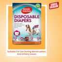 Disposable Diapers L-XL: 46-69cm, 12pcs.